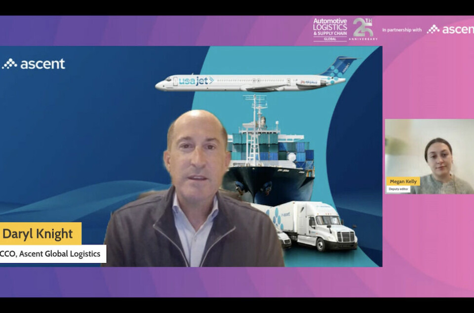 Watch: Ascent's Daryl Knight on turning disruption into opportunity in logistics